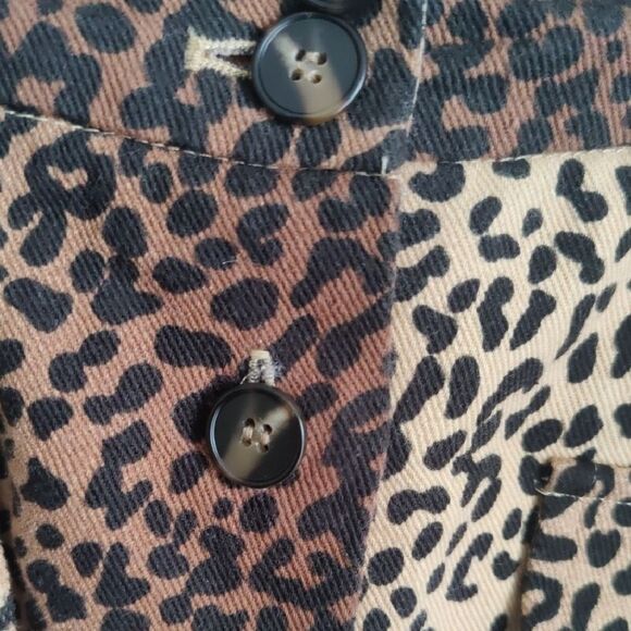 New Anthropologie Animal Print Midi Skirt - Picture 4 of 7